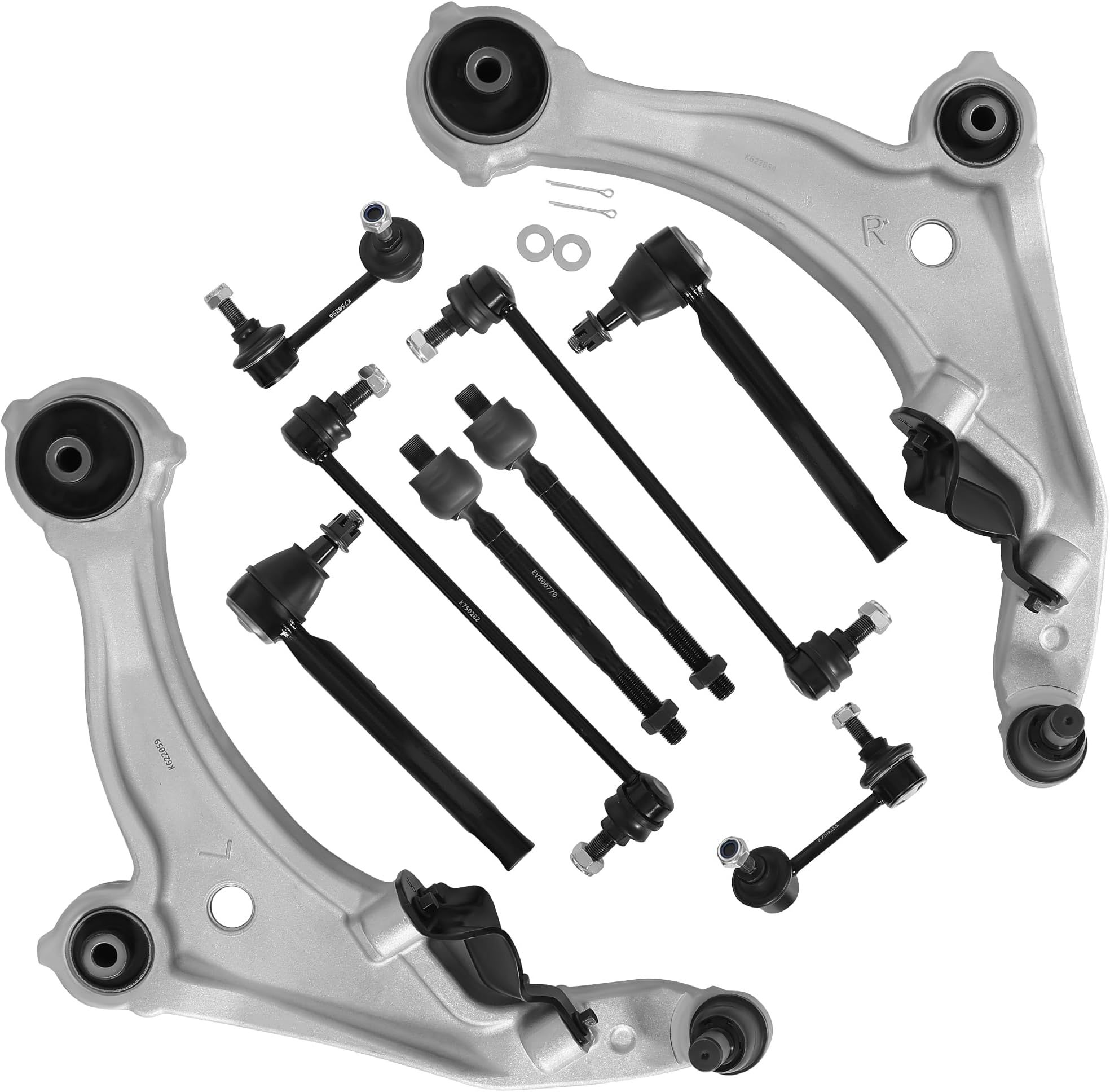 AUTOSAVER88 Front Lower Control Arm Compatible with 2009-2014 Maxima,Suspension Kit,w/Ball Joint