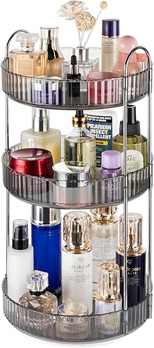 Argox 360  rotary makeup organizer, bathroom counter organizer,skincare care organizer,make up organizers and rotary storage.