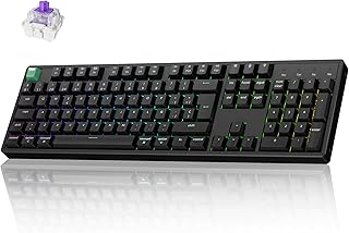 Teclado Mecânico Cherry MX Brown (Keychron K8)