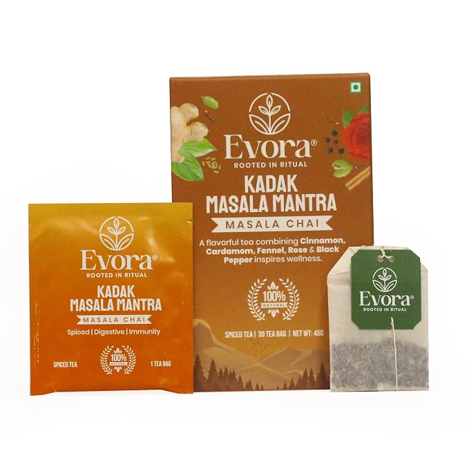 Té Masala Kadak Masala Mantra 30 saquitos miniatura 5