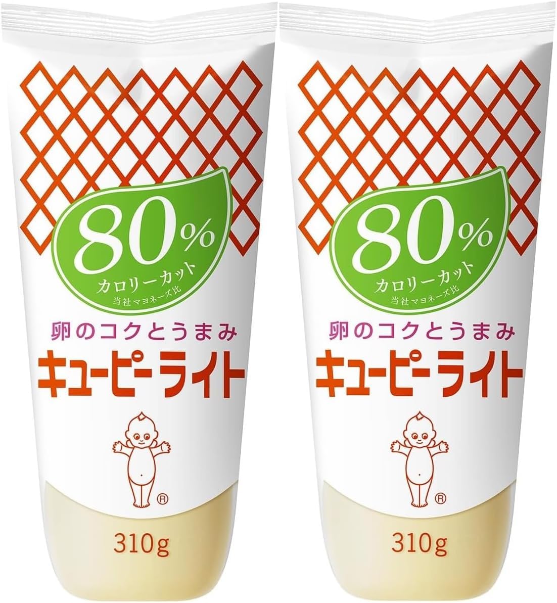 Amazon.co.jp: キューピー ライト 80%カロリーカット 310g×20袋入×(2
