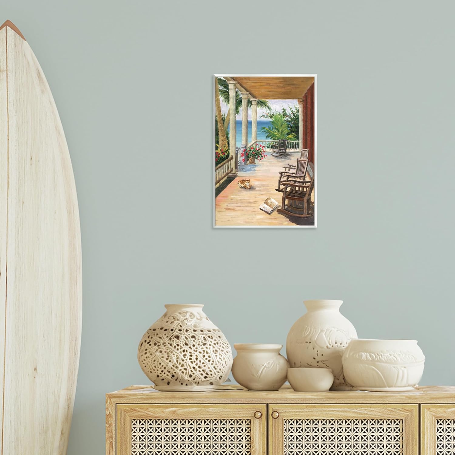 Stupell Industries Coastal Cape Cabin Wall Plaque Art Design by Cloverfield & Co.