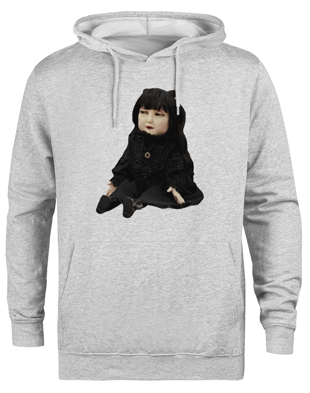 Nadja Doll Felpa con Cappuccio Grigia Unisex Giacca con Cappuccio Ecologica