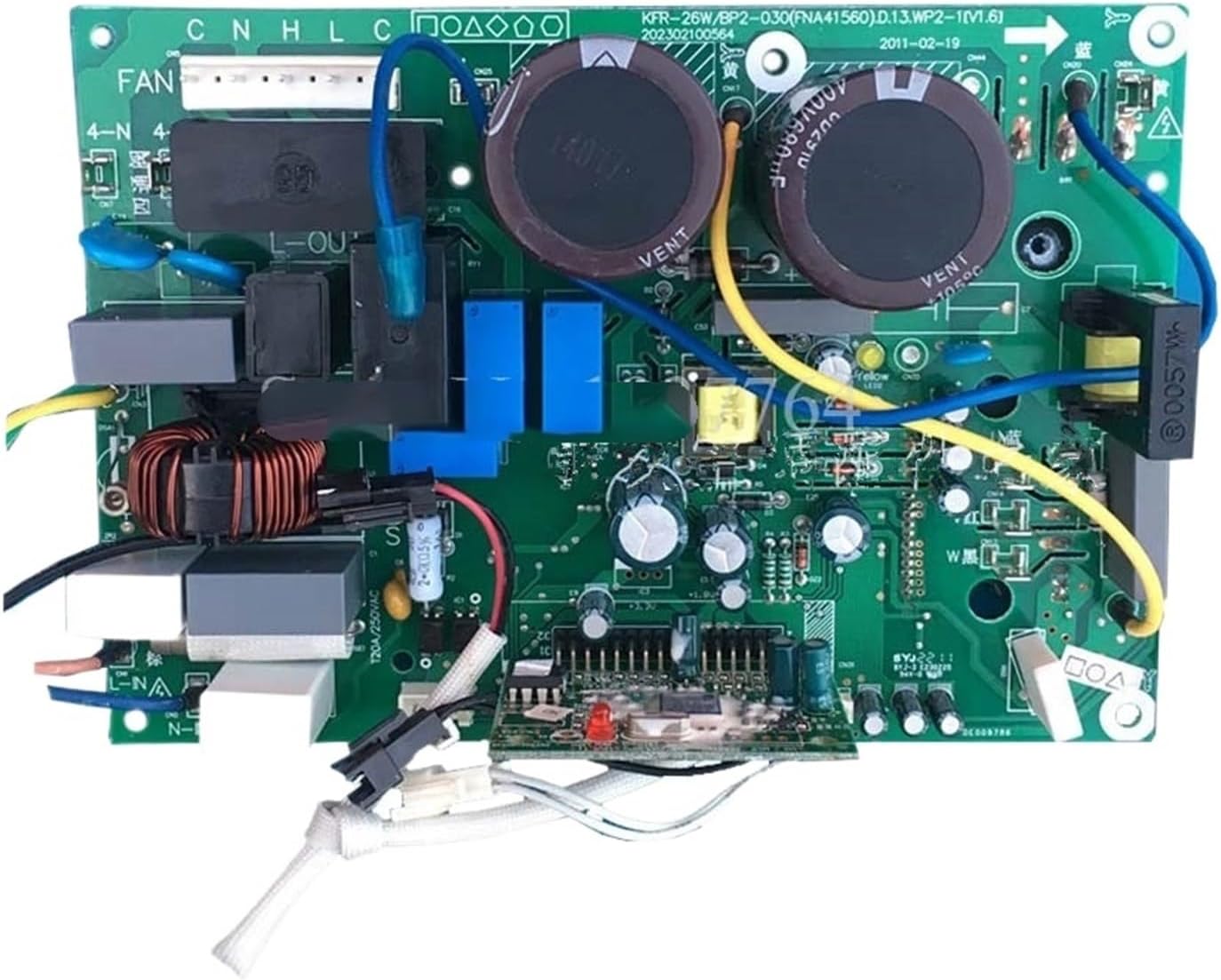 1pc for air conditioner computer board circuit board KFR-35W/BP2N1-180 KFR-35W/BP2N1-180/181/185 26W/BP2-030(B board)