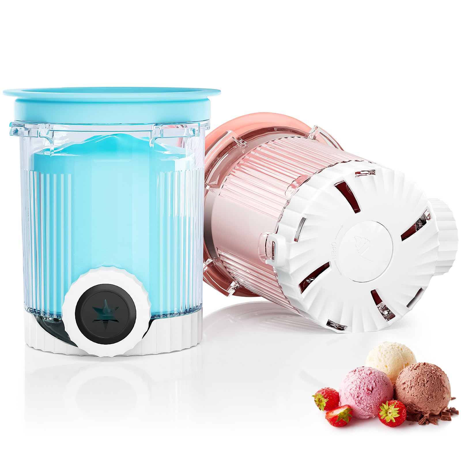 Amazon.com: Creami Swirl Pints & Lids for Ninja Swirl Ice Cream