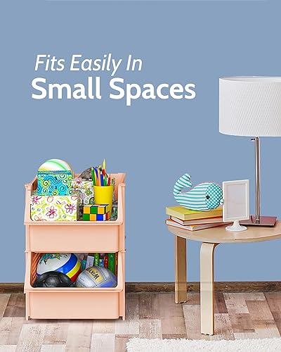 Miniatura 10 de Skywin Paquete de 3 contenedores apilables de plástico blanco para despensa, contenedores apilables para organizar alimentos, cocina y artículos