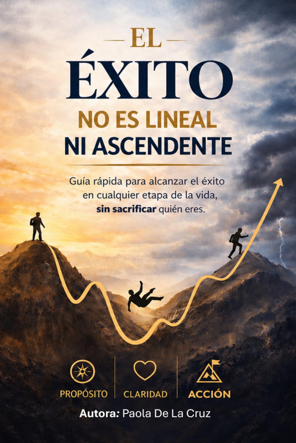 El éxito no es lineal ni ascendente: Guía rápida para alcanzar el éxito en cualquier etapa de la vida, sin sacrificar quién eres.
