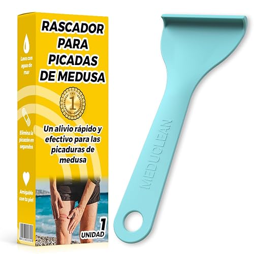 Meduclean - Alivio Picaduras de Medusa - Dispositivo para Retirar Filamentos Urticantes - Rápido y Natural