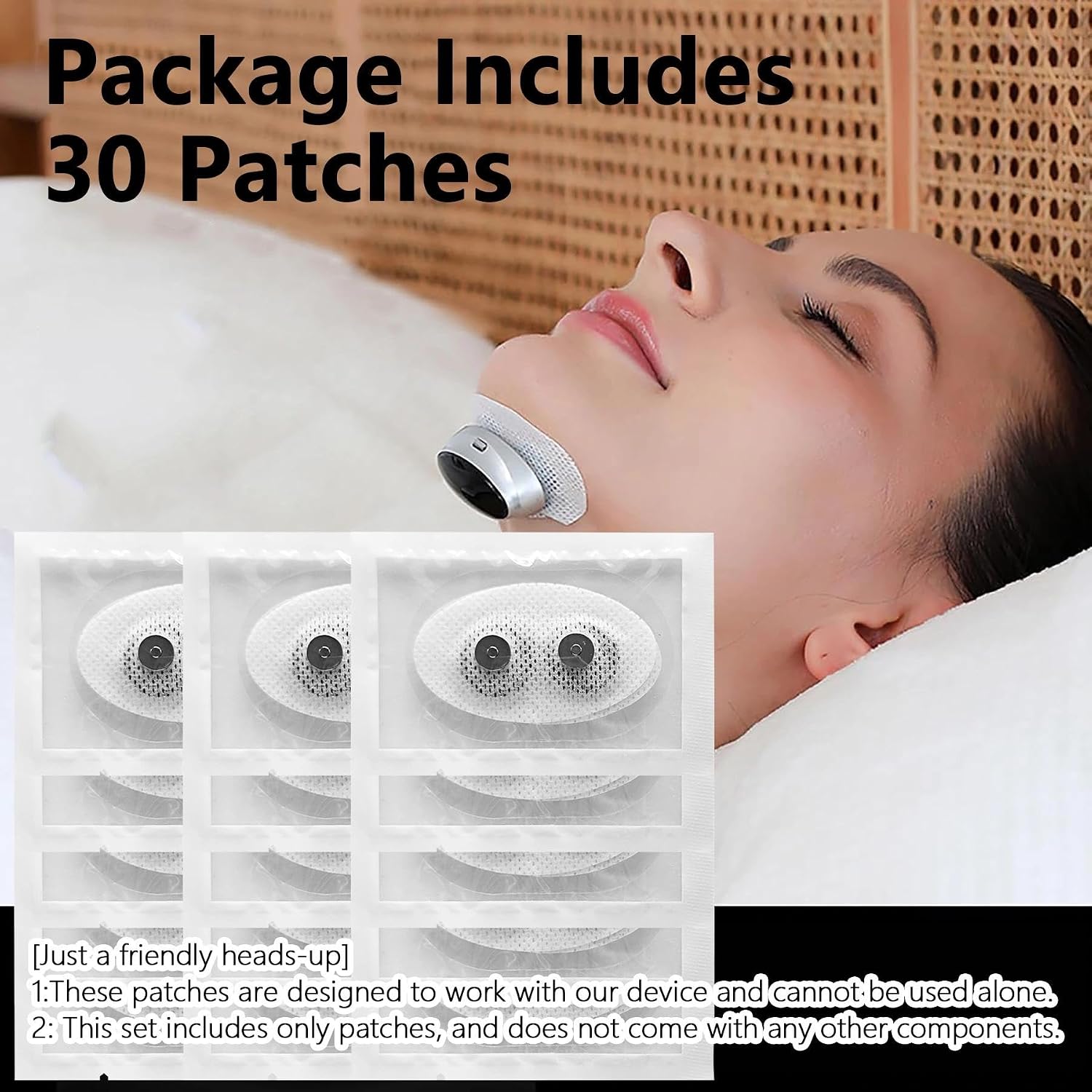 Electric Anti Snoring Bean Accessories, Accessories for Anti Snoring Devices(Electrode Plate-30)