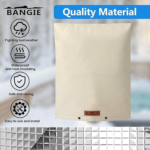 Miniatura 6 de BANGIE Aislamiento de protección contra reflujo - Cubierta de invierno de 5 capas Algodón de doble pared Válvula de rociador 24 pulgadas