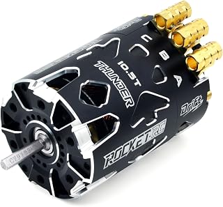 Surpass Hobby Thunder Power 540 Drift Sensored Blrushless Motor High-Torque & High-Efficiency RC Motor for 1/10th RC Drift Car (Black 10.5T)