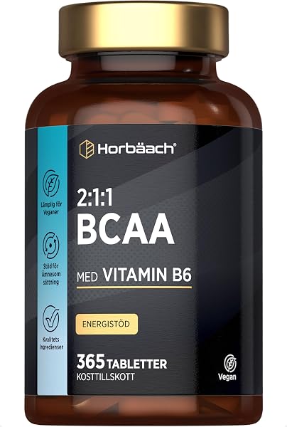 Horbaach BCAA 211 4000mg 365 Tablets