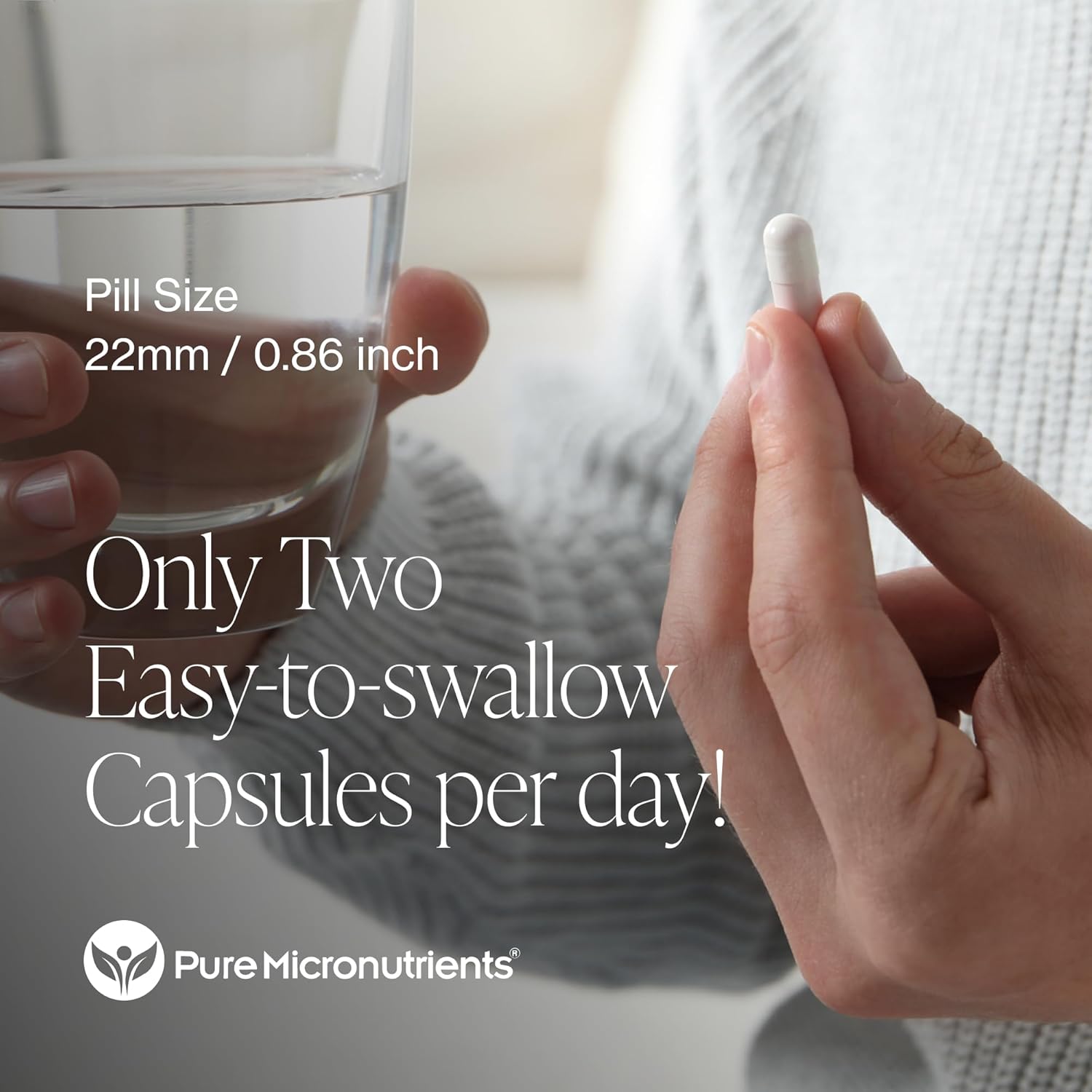 Pure 5-HTP (5-Hydroxytryptophan) Plus GABA Supplement - for Sleep, Mood & Stress Management - 60 Veggie Caps - Image 6