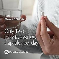 Vista 6 de Pure 5-HTP (5-hidroxitriptófano) Plus GABA Suplemento - para el sueño, el estado de ánimo y el estrés - 60 cápsulas vegetales