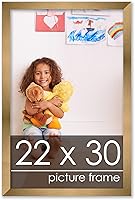 Vista 44 de Poster Palooza Marco de madera de bronce dorado de 26 x 34 pulgadas, acrílico UV, respaldo de tablero de espuma y accesorios para colgar incluidos