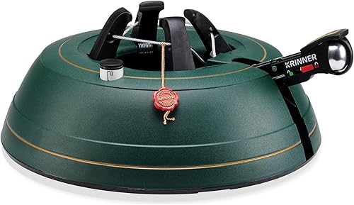 Krinner Tree Genie M, soporte para árbol de Navidad con pedal y funcionamiento de un solo cable