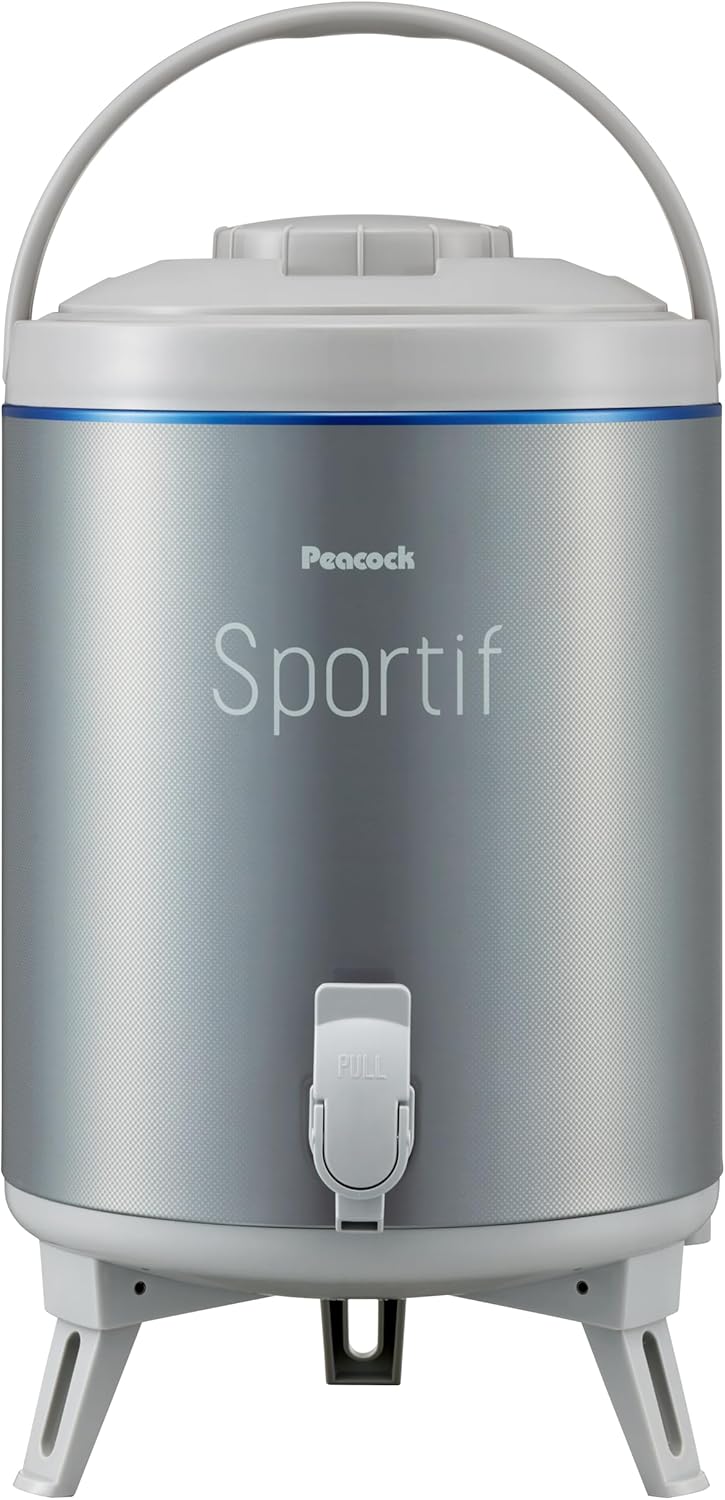 ピーコック魔法瓶工業(The-peacock) ピーコック ウォータージャグ 9.5L 日本製 保冷 保温 洗いやすい 広口 保冷力