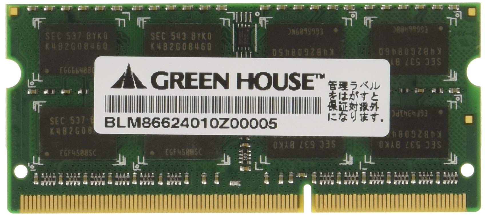 グリーンハウス ノート用 PC3-8500 204pin DDR3 SDRAM SO-DIMM