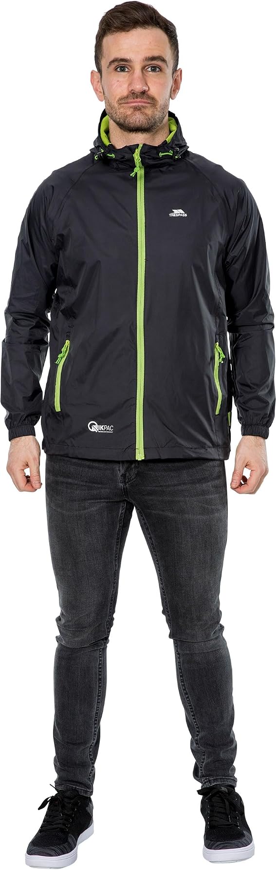 Trespass Unisex Waterproof Packaway Jacket Qikpac