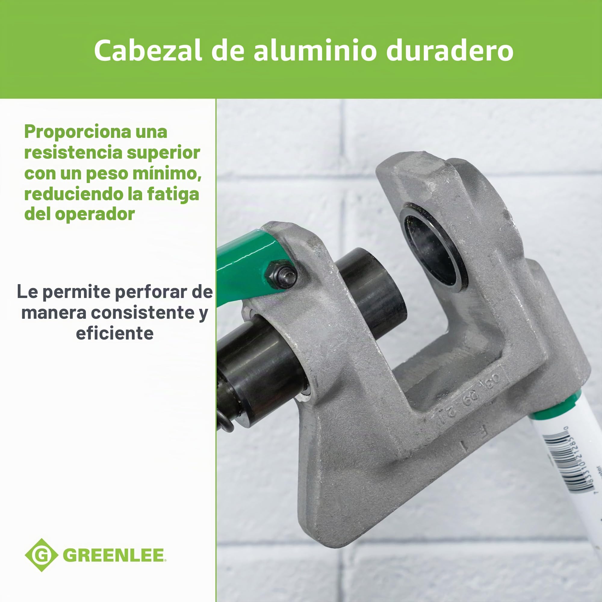 Greenlee - Perforadora de metal (710), fabricación de agujeros (710)