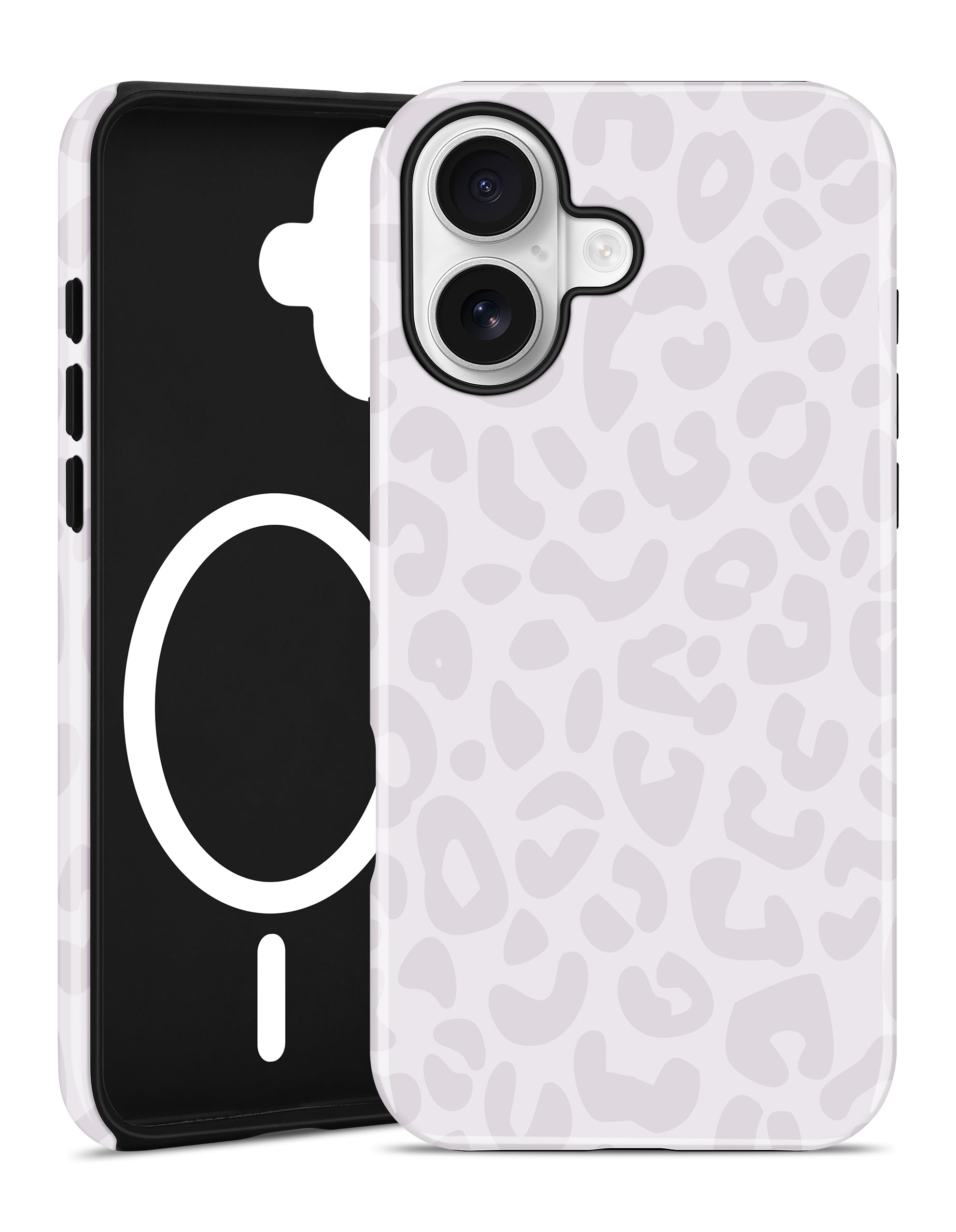 Coque iPhone 17 MagSafe antichoc imprimé guépard léopard esthétique - 8