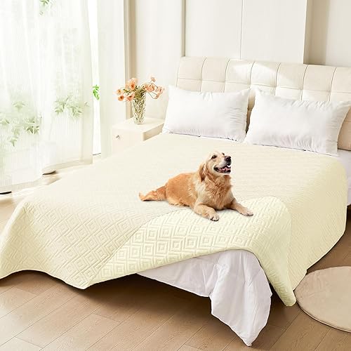 Miniatura 82 de hyha Manta impermeable para perro, manta suave para cama de perro, manta para mascotas, funda de sofá impermeable lavable para perros, fundas Gris