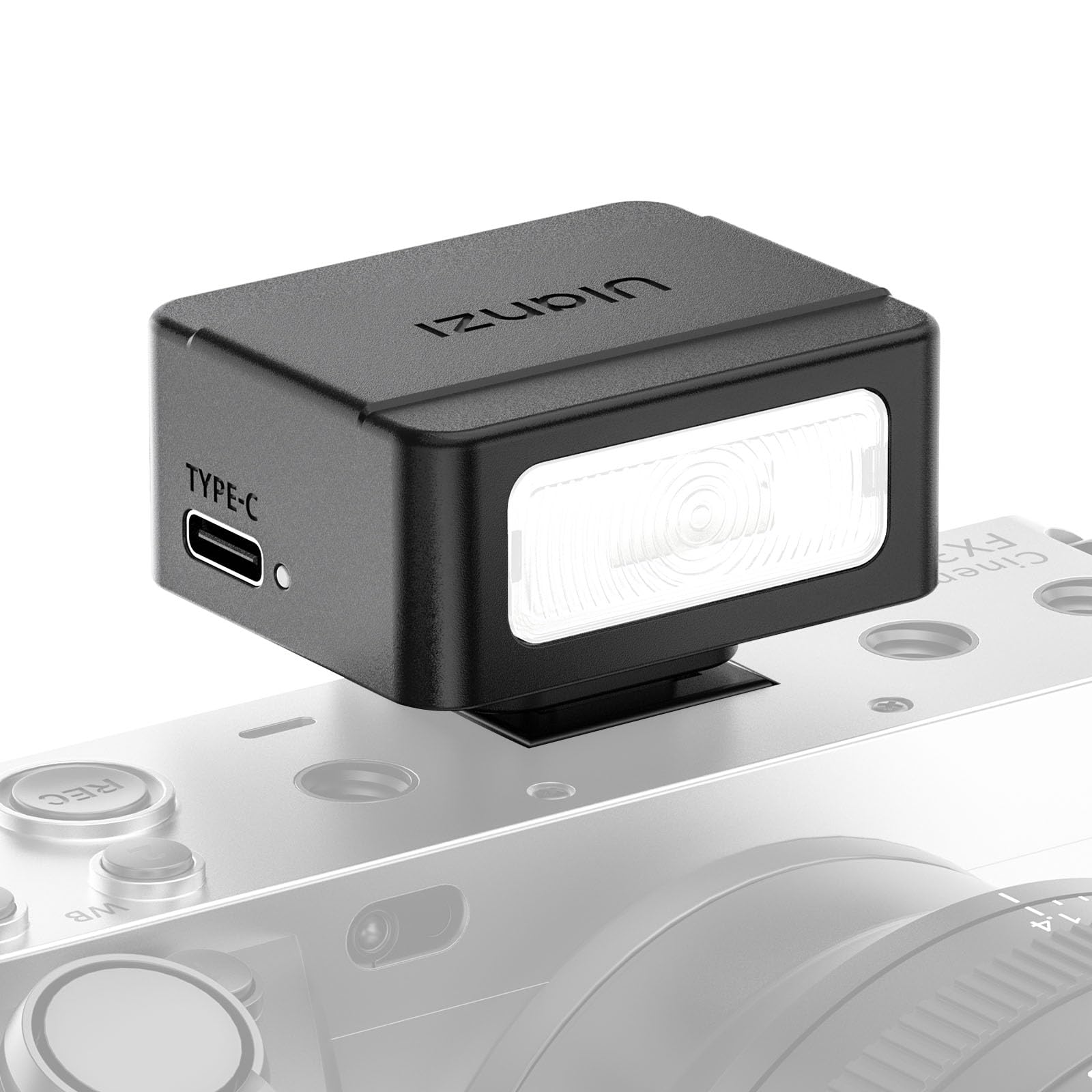 Ulanzi SL01 Mini Flash Speedlite - GN8 Powerful 6500k On-Camera Flash Light, 4 Power Levels, Compatible with Sony ZV-1/ZV-E10/Canon/Nikon/Fuji/Panasonic/Leica/Olympus, 【Not Fits Sony ZV-1F】