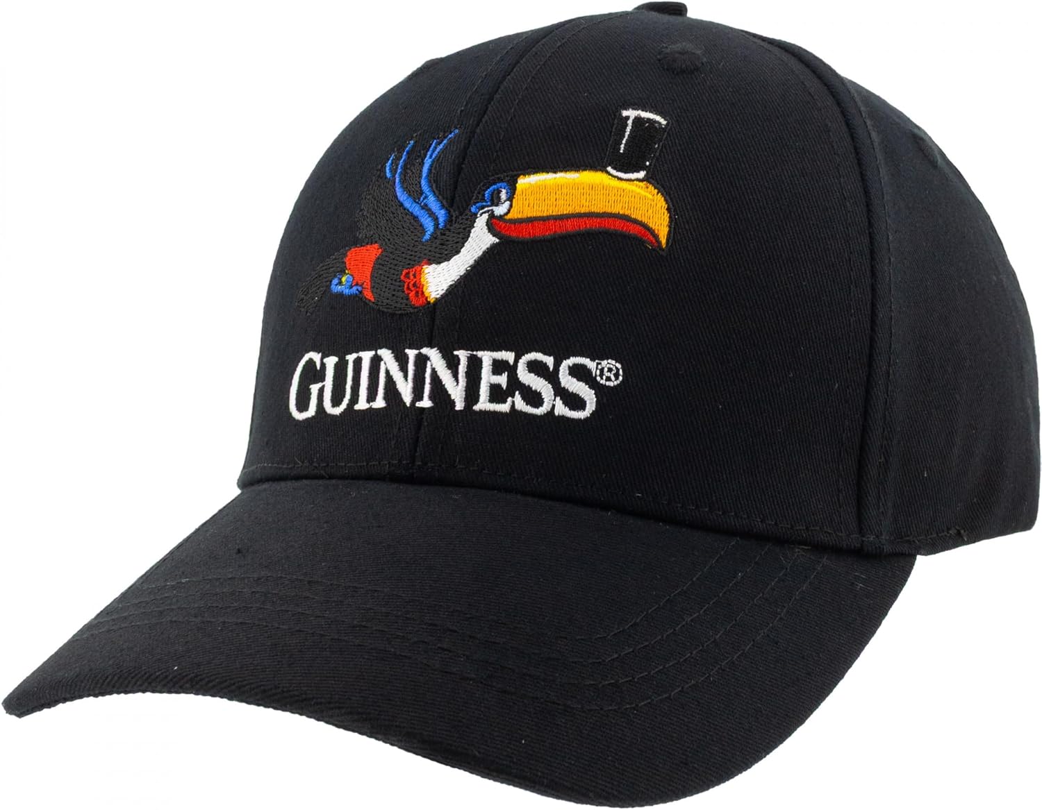 Guinness Beer Toucan Adjustable Black Hat