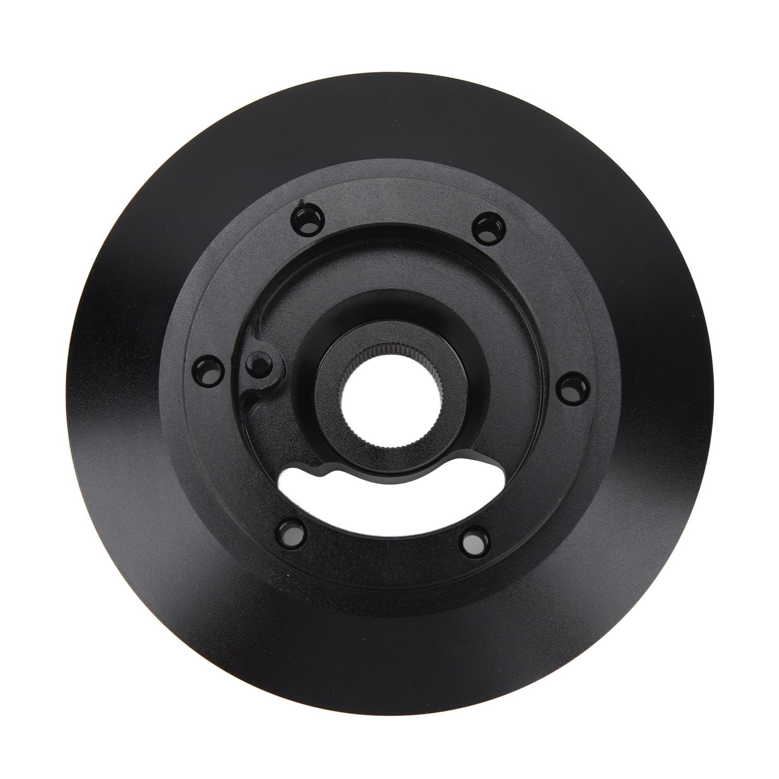 Auto-Lenkrad-Adapter-Set, Lenkrad-6-Loch-Nabenadapter, Universelles Kurzes Naben-Adapter-Set für M3 Z3 318 325 E39 840i 850i, Schwarz