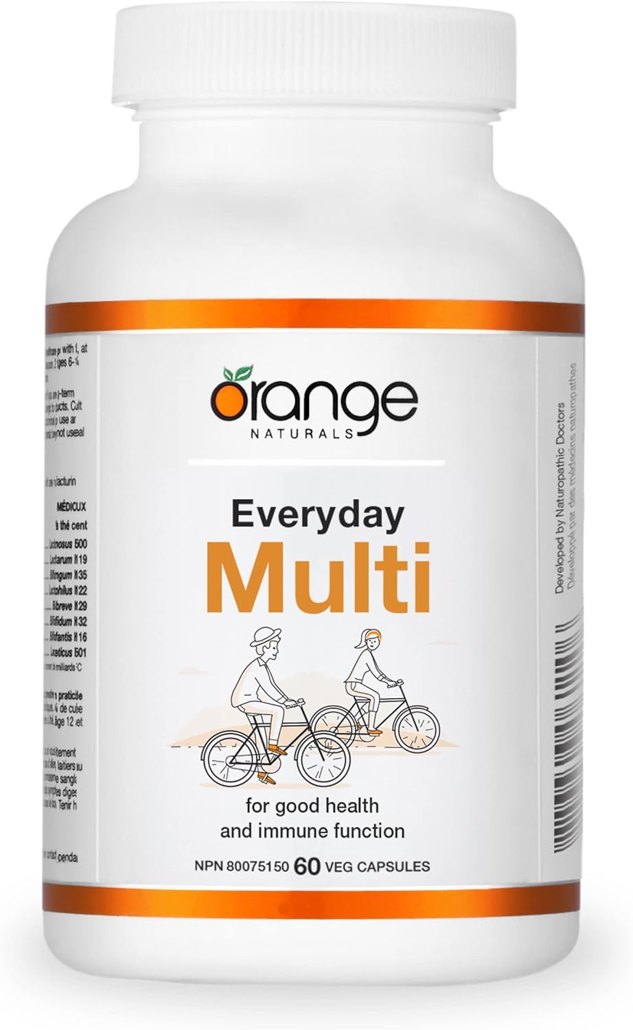 Orange Naturals – Everyday Multi, 60 Capsules 30-Day Supply – Multivitamin for Immune Support Supplement – Multi Antioxidant Supplement – Healthy Bones, Healthy Teeth, Eye Health and Energy Support
