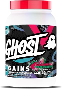 GHOST Clear Gains Mass Gainer Protein Powder - 40G Whey Protein Isolate