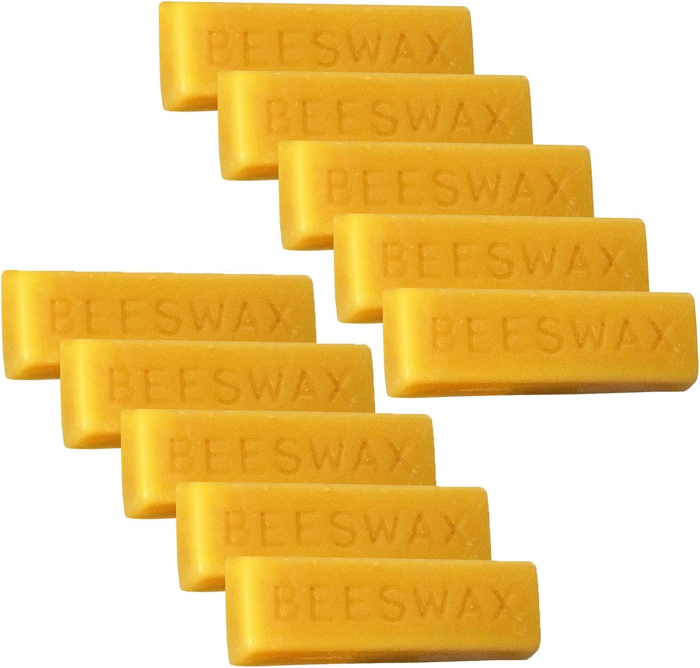 ChefLand 100 Percent Organic Hand Poured Beeswax Premium Quality, Cosmetic Grade and Triple Filtered 5 oz (2 Pack)