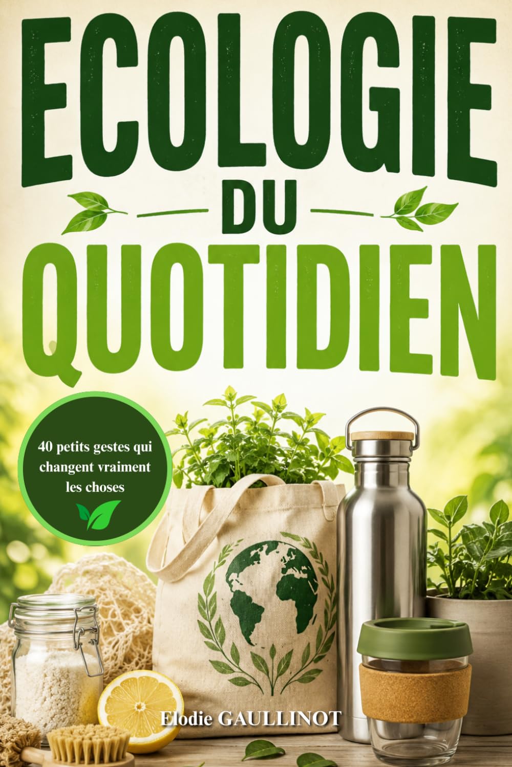 Ecologie du quotidien: 40 petits gestes qui changent vraiment les choses. Livre sur l'écologie
