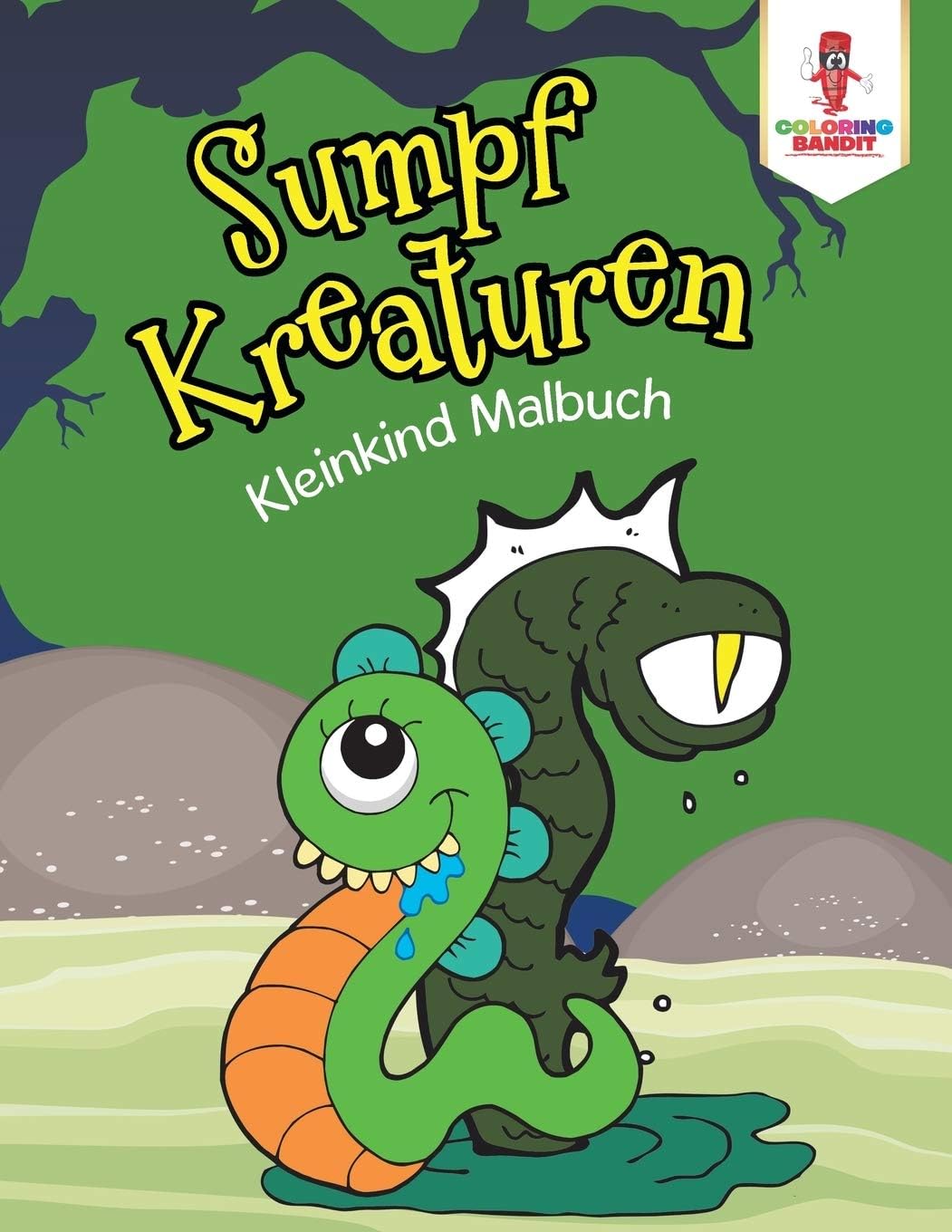 Sumpf Kreaturen: Kleinkind Malbuch