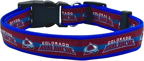 Miniatura 185 de Pets First Collar NHL para perros y gatos. Ajustable, lindo y elegante. ¡El mejor collar para fanáticos del hockey! Anaheim Ducks