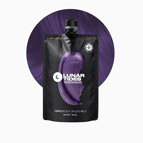 Vista 102 de Lunar Tides - Tinte de cabello semipermanente (43 colores) (Eclipse Negro, Eclipse Black)