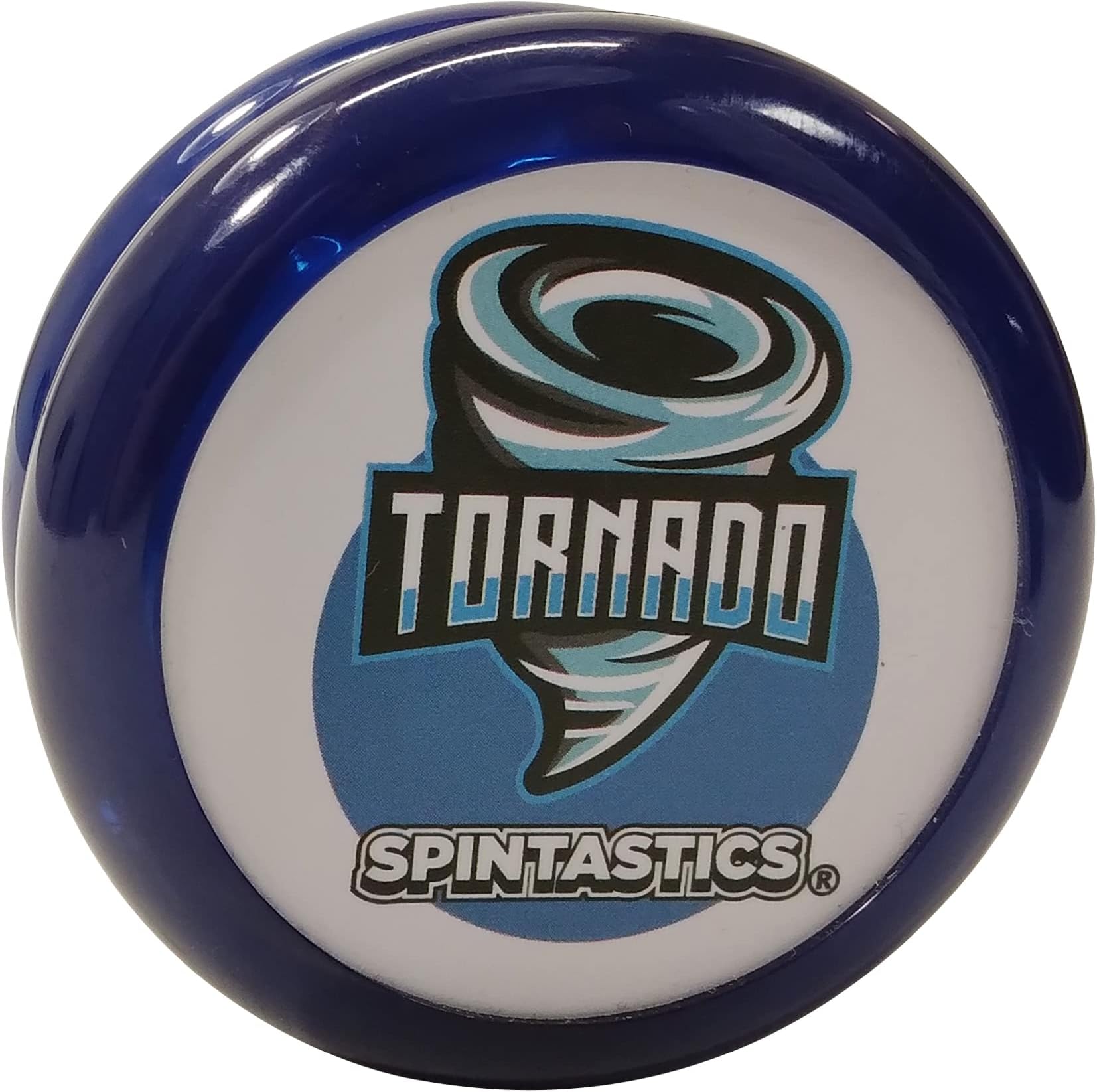 Tornado - Looping Yo-Yo, Classic Shape, Ball-Bearing Axle, Designed by World Yo-Yo Champion, (Blue)