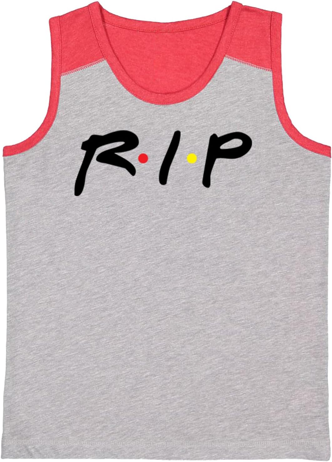 R.I.P. - Rest in Peace Sitcom Actor Youth Contrast Back Tank Top