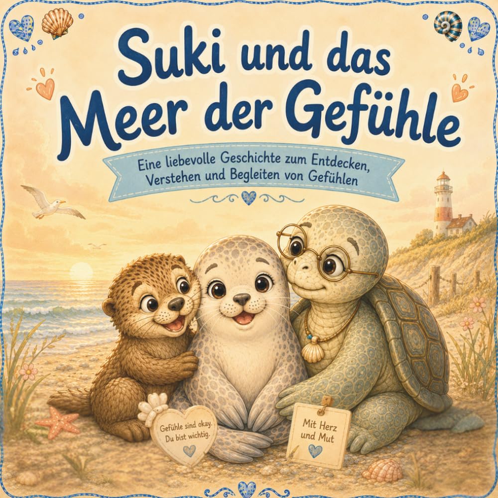 Suki und das Meer der Gefühle: Eine liebevolle Geschichte zum Entdecken, Verstehen und Begleiten von Gefühlen