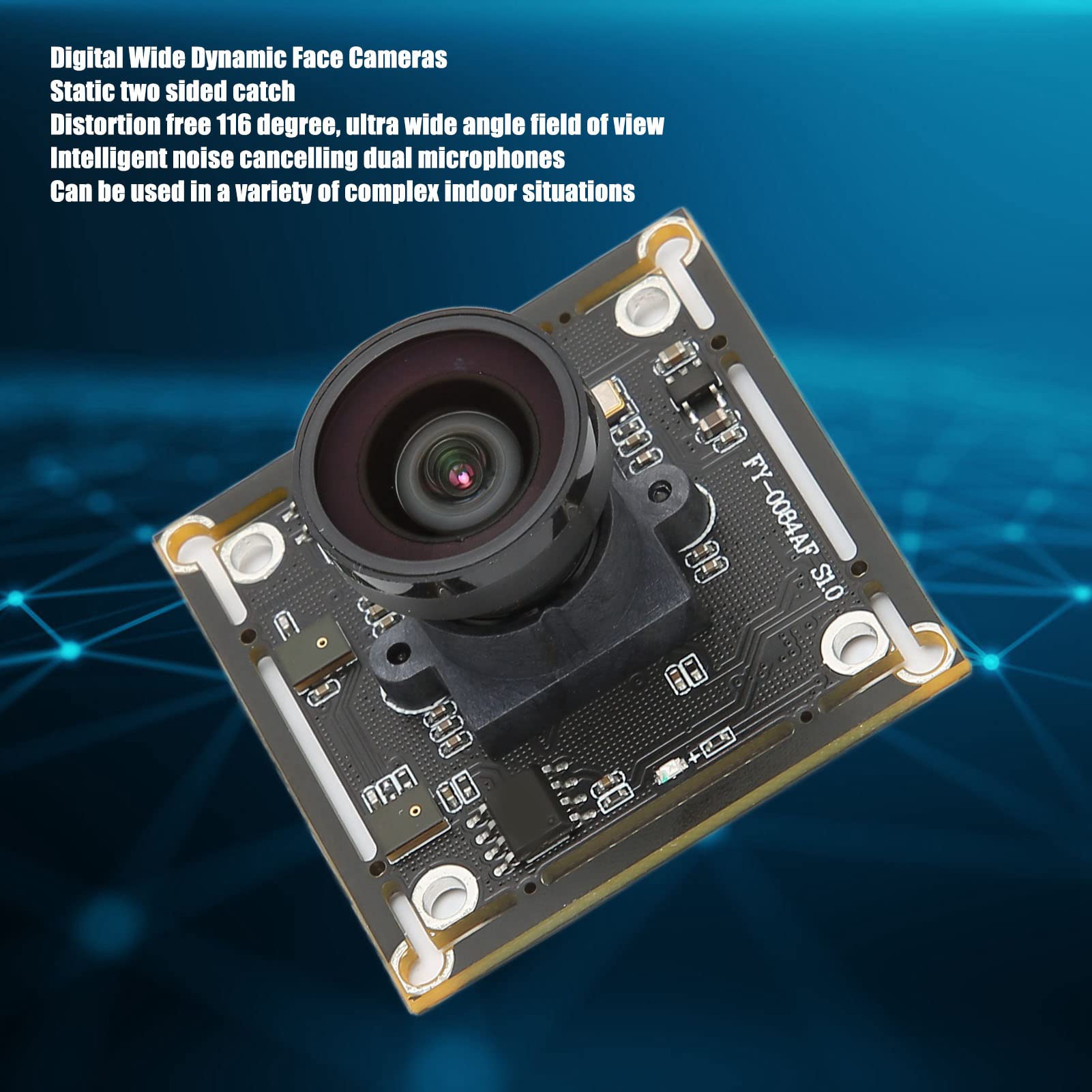 Mini USB Camera Module, 8MP 4K 116 Degree Ultra Wide