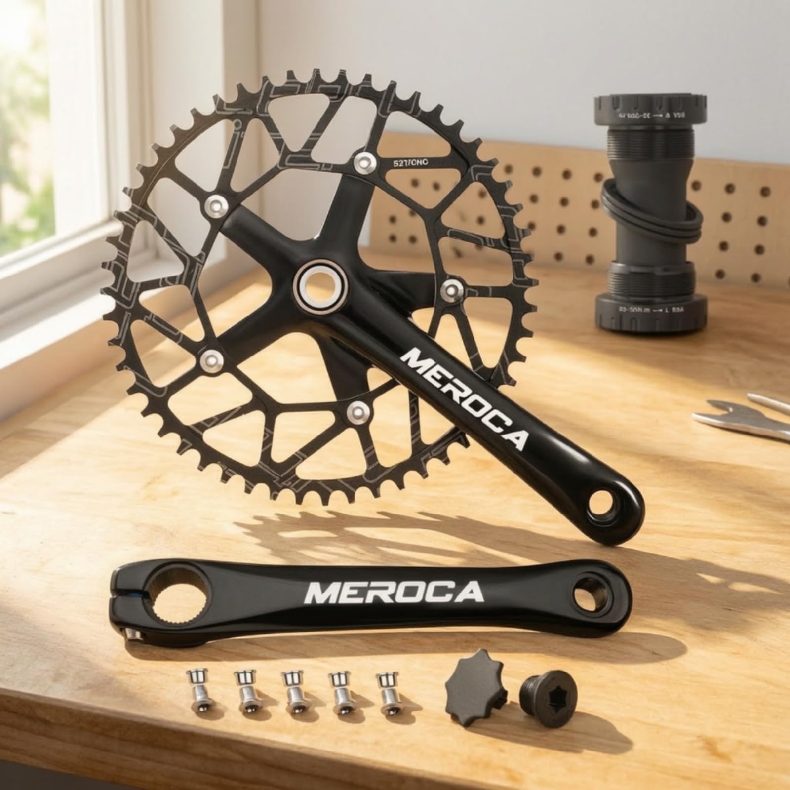 Guarnitura Bici Crank Set Pedivella