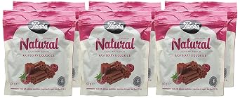 Panda Natural Raspberry Licorice 200 g (Pack of 6)