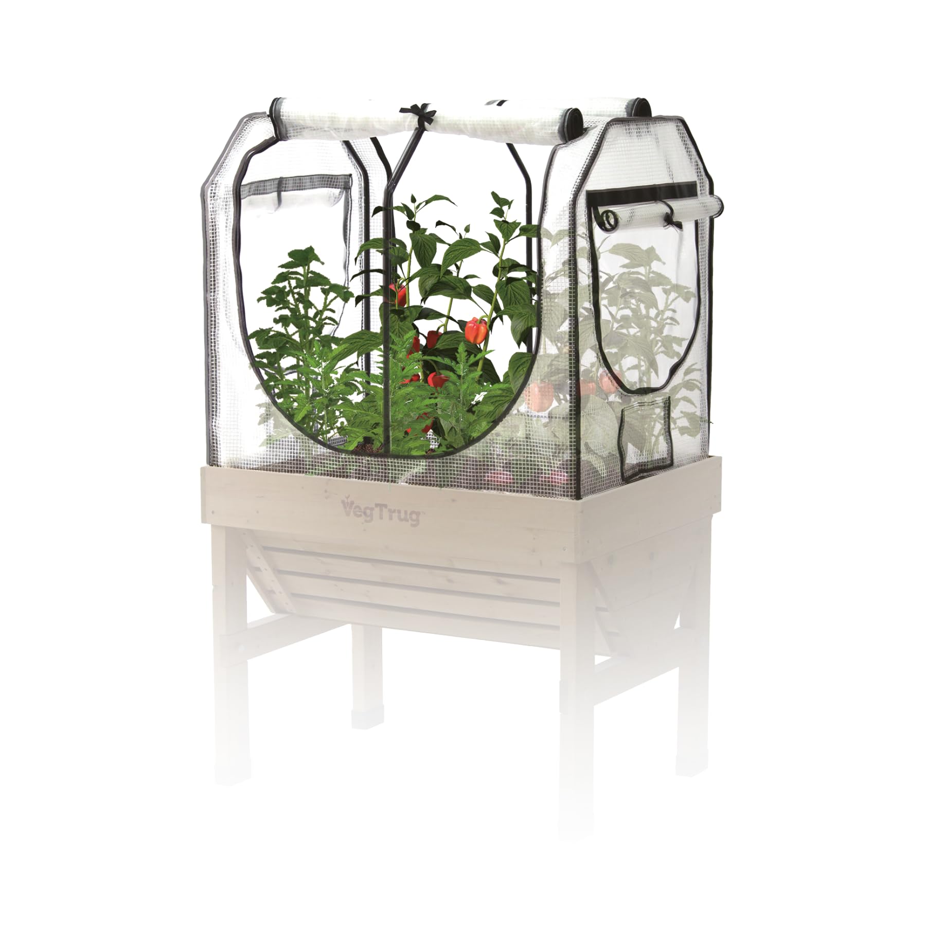 Greenhouse Frame & Multi Cover Set for VegTrug Classic 1m