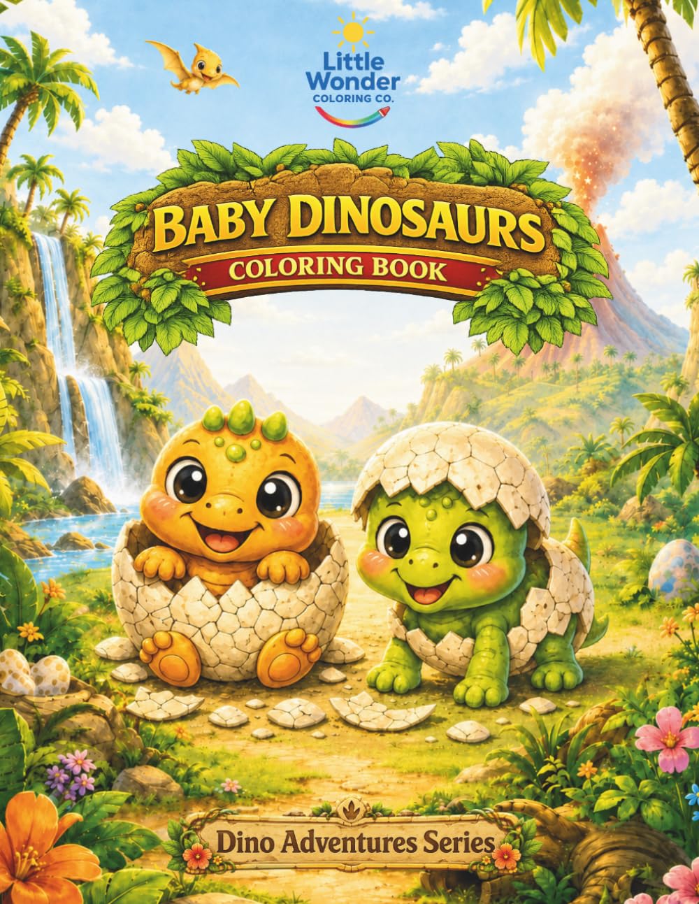 Baby Dinosaurs: Little Roars, Big Wonder, and Sweet Fun (Dino Adventures Series)