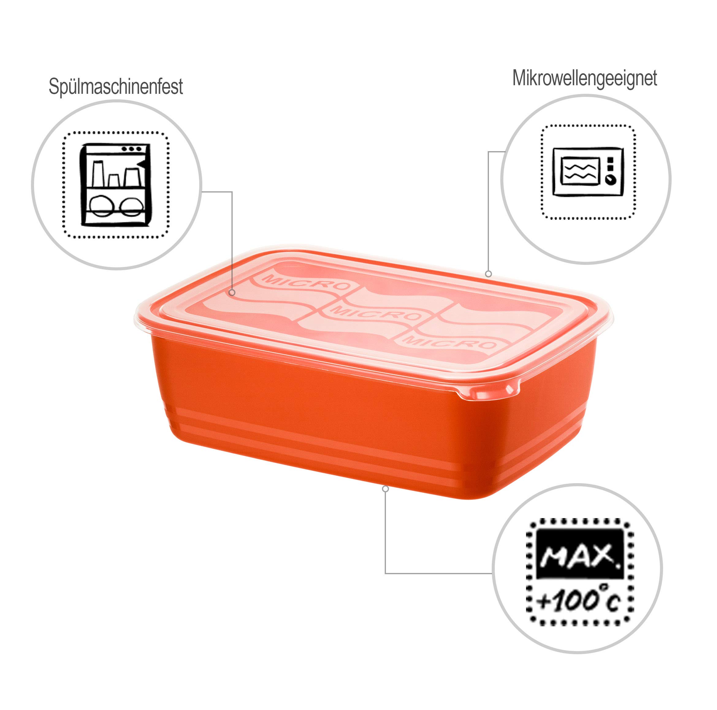 Rotho Vaporetto Per Microonde 1.7 L - In PP Senza BPA, Cottura A Vapore Sana, 19.5x19.5x9.1 Cm - Foto 2