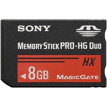 Sony 8 GB PRO-HG Duo HX Memory Stick MSHX8B (Black)