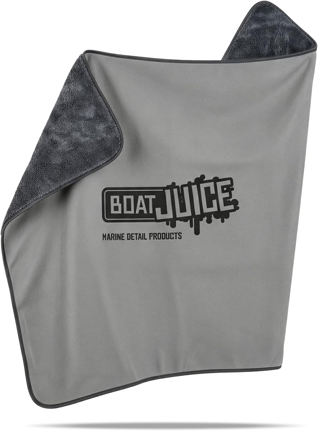 Boat Juice Rapid Dry Slim Towel – 28x36 Premium Twisted-Loop Microfiber Boat Drying Towel | Holds Over 1 Gallon | Scratch-Free on Gelcoat, Hull, Deck & Vinyl | 800 GSM, Lint-Free Finish