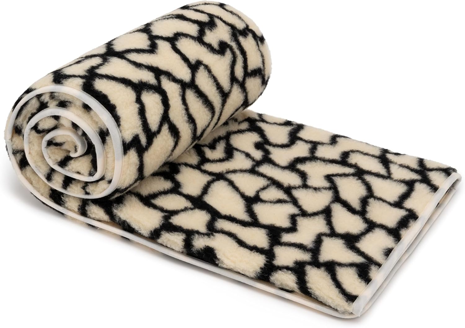 Merino Wool Blanket, 160 x 200 cm, Cuddly Blanket Made of 100 Merino