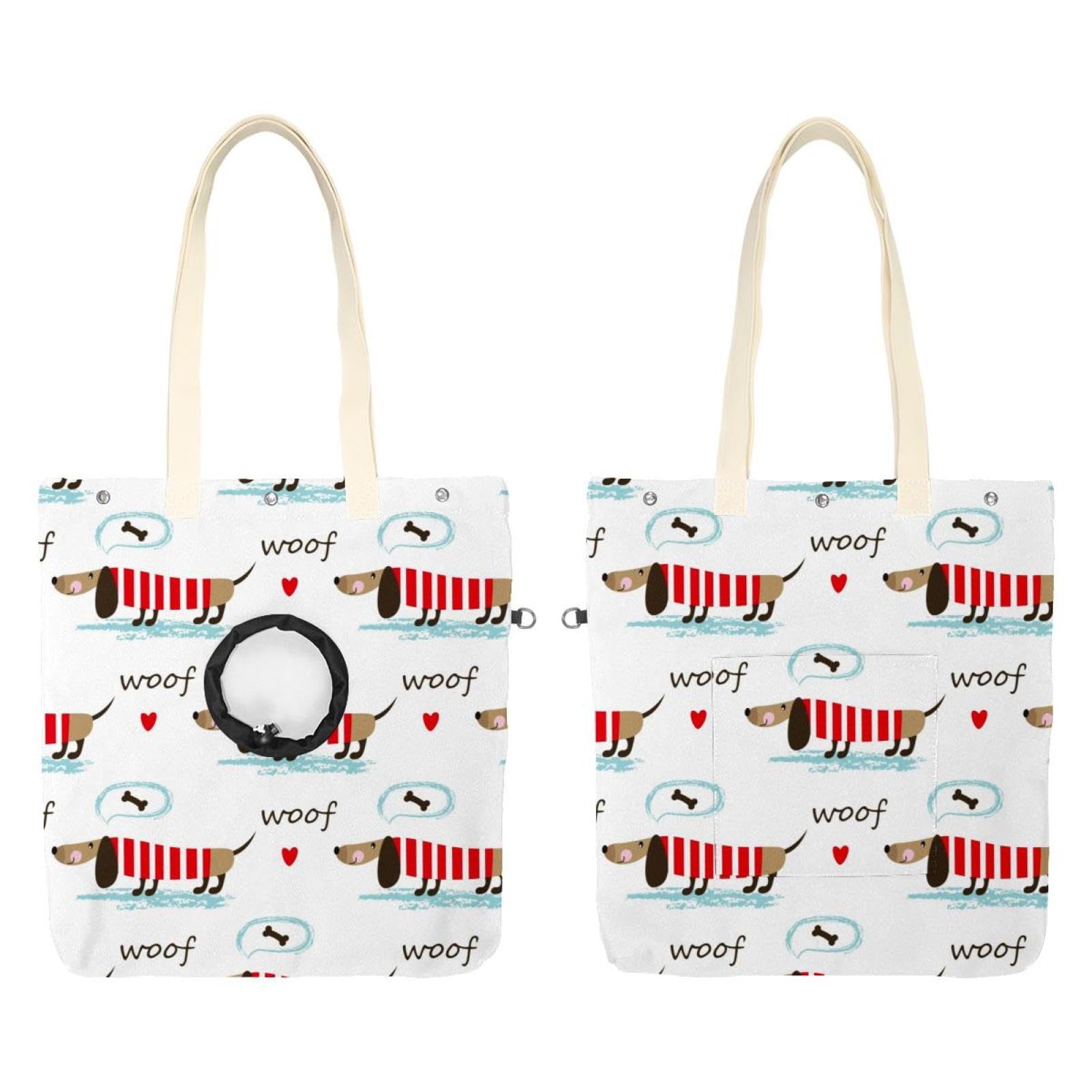 Petit sac fourre-tout anti-stress pour transporter un chiot anxieux en toute sécurité