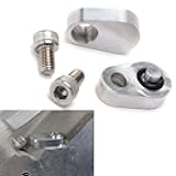 RJSPHH LS steam vent coolant crossover ls throttle body Bypass Cylinder Head Coolant System Air Blead Plug Plates billet Compatible With Chevy LSX LS1 LS3 LS2 LQ4 LQ9 LS6 L92 L99 L33 LR4 LM7